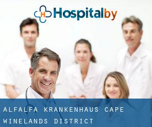 Alfalfa krankenhaus (Cape Winelands District Municipality, Western Cape)