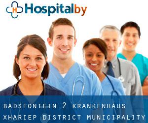Badsfontein (2) krankenhaus (Xhariep District Municipality, Free State)
