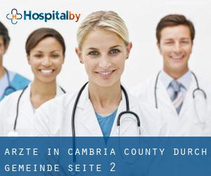 Ärzte in Cambria County durch gemeinde - Seite 2