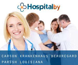 Carson krankenhaus (Beauregard Parish, Louisiana)