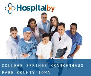 College Springs krankenhaus (Page County, Iowa)