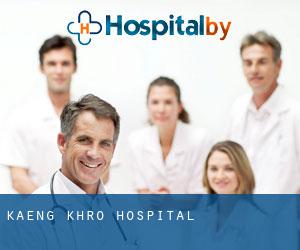 Kaeng Khro Hospital