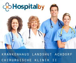 Krankenhaus Landshut-Achdorf Chirurgische Klinik II - Unfallchirurgie
