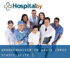 krankenhäuser in Haute-Corse (Städte) - Seite 1