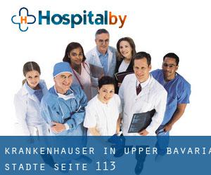 krankenhäuser in Upper Bavaria (Städte) - Seite 113