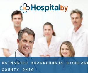 Rainsboro krankenhaus (Highland County, Ohio)