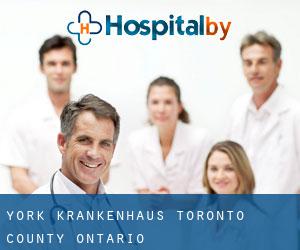 York krankenhaus (Toronto county, Ontario)